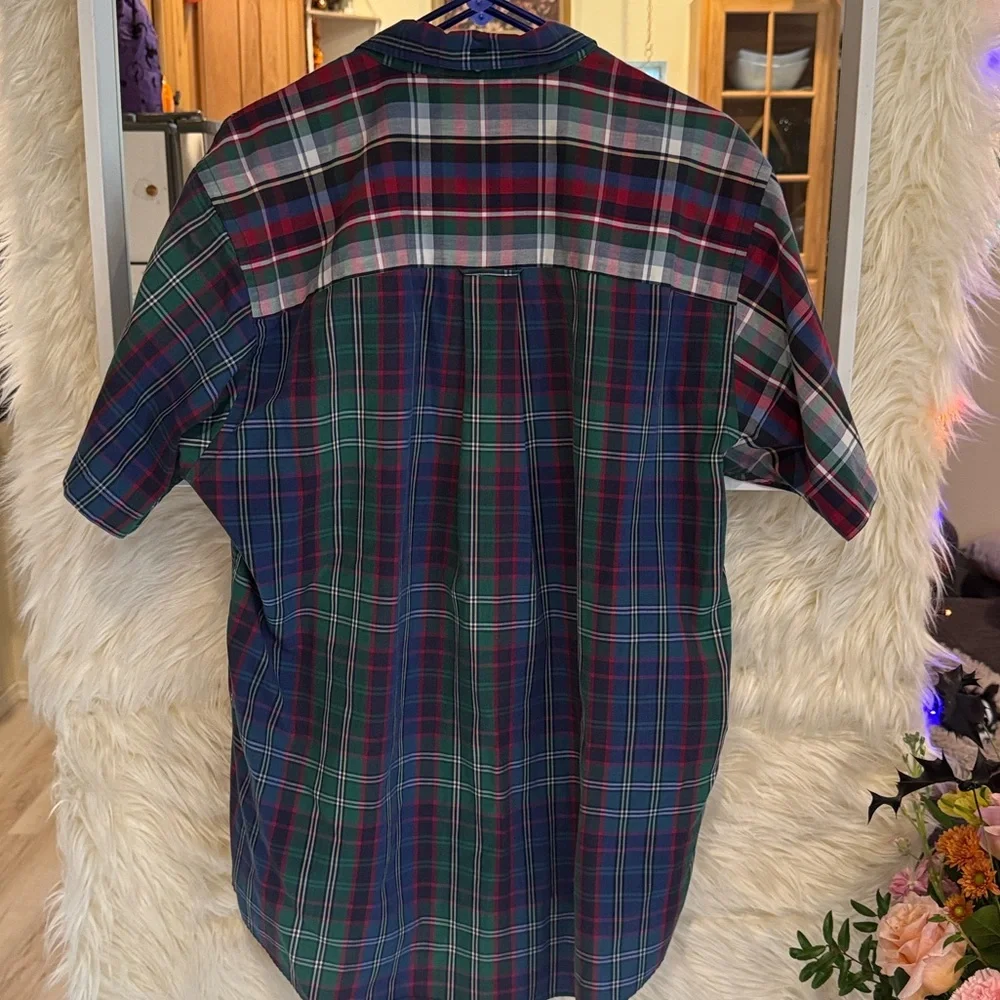GANT “Foxhunt Plaid” Short Sleeve Shirt – XL | Made in USA | Button-Down - Picture 2 of 3